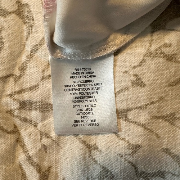 NWT City Studios Party Pink Floral High Low Junior Dress With Front Slit Size 11 - Picture 12 of 14